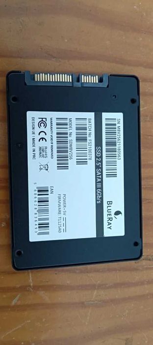 Disco rígido externo SSD de 256 GB