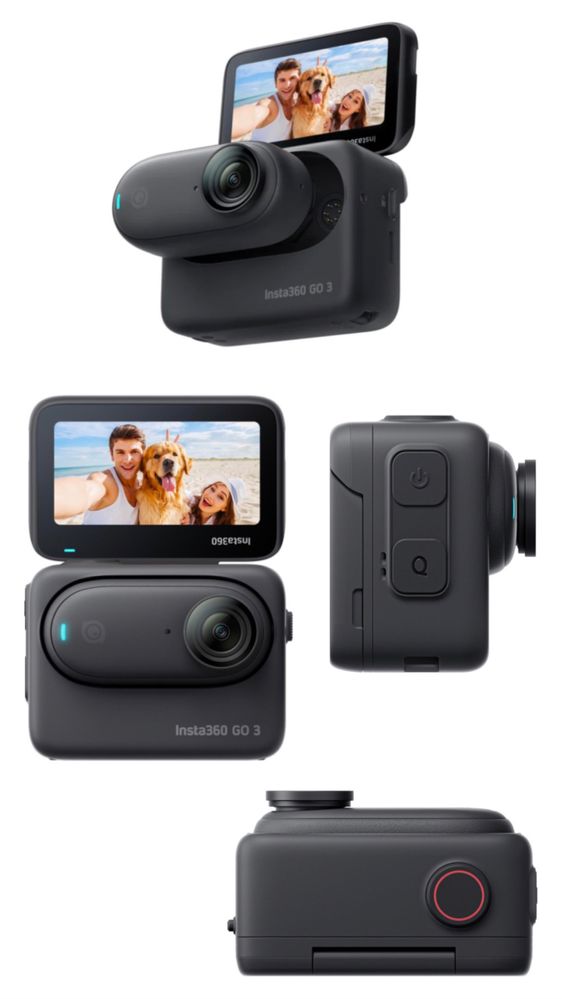Екшн камера Insta360 GO 3 Midnight Black 128GB (CINSABKA(128GB)BLACK)