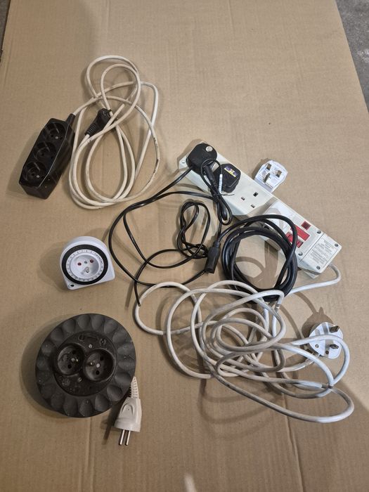 Przedłużacze polski PRL angielski wyłącznik czasowy zestaw