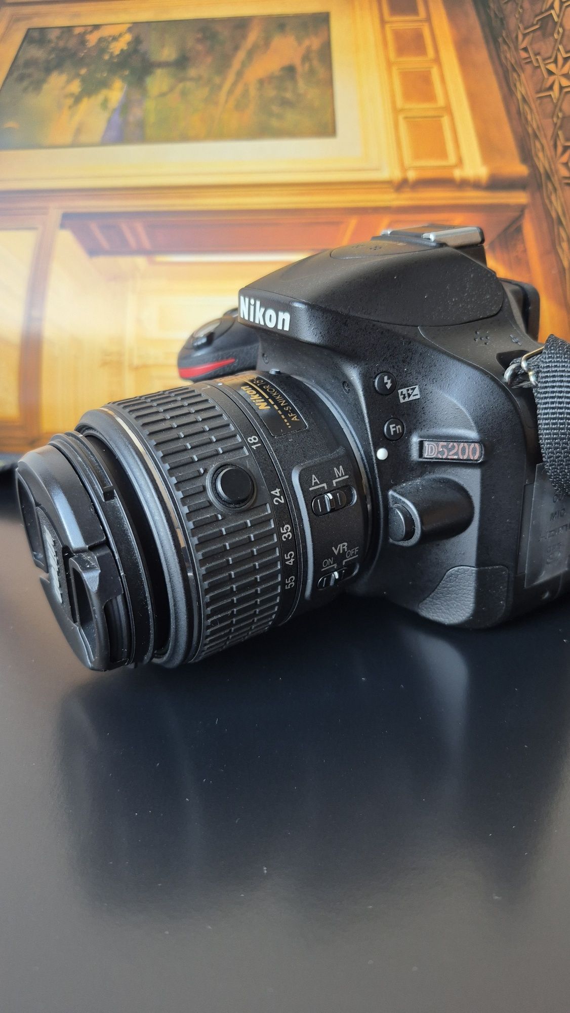 Nikon D5200 c/novo + Nikkor 18-55 VRII 4233 disparos