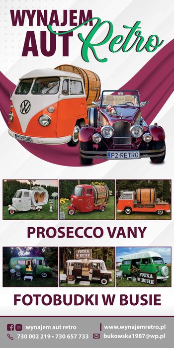 Prosecco Van Ciao Amore mobilny bar wino piwo wesele urodziny prosecco