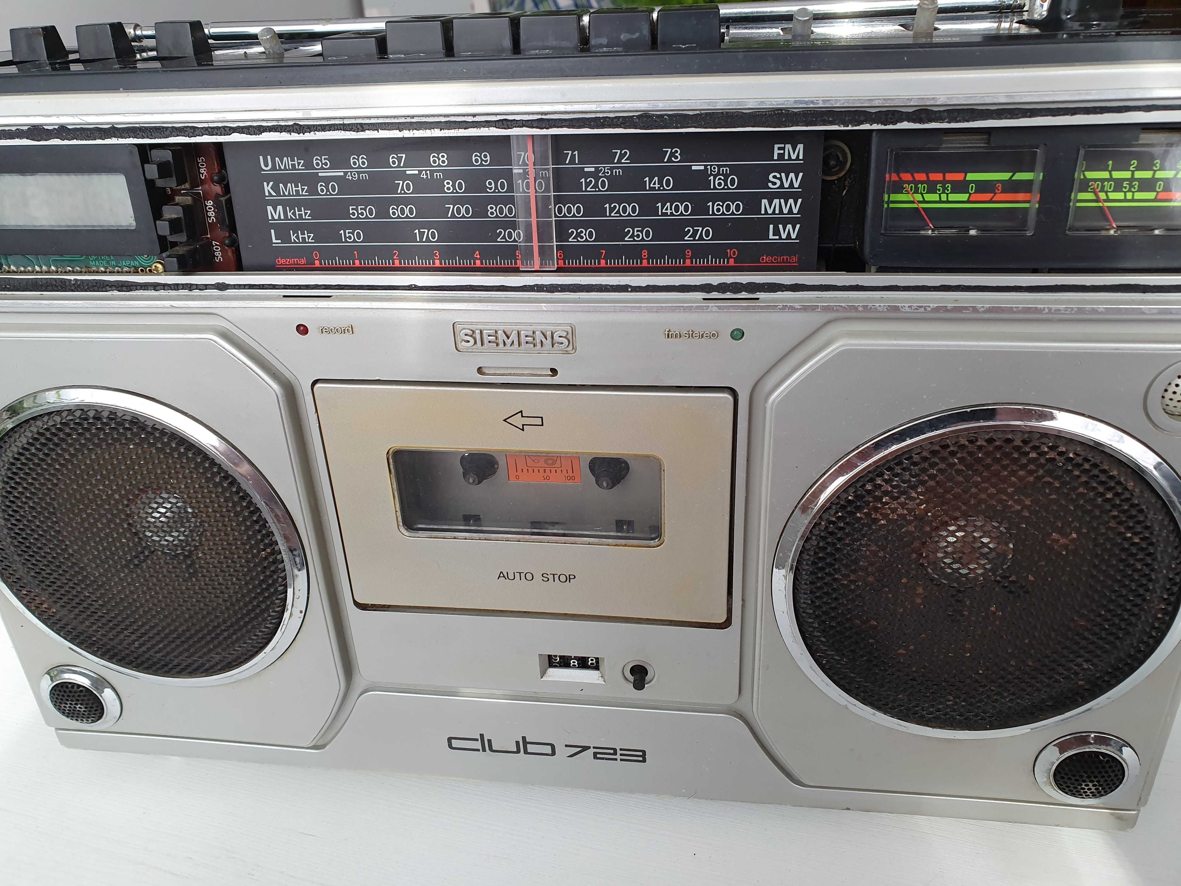 Radiomagnetofon SIEMENS club 723 boombox vintage