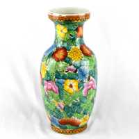 Jarra/Jarrão Porcelana da China, “Mille Fleurs” 31,5 cm, circa 1970