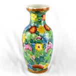 Jarra/Jarrão Porcelana da China, “Mille Fleurs” 31,5 cm, circa 1970