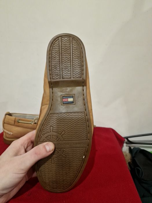 Buty Tommy Hilfiger mokasyny żeglarskie Handmade roz,45,5,46 półbuty