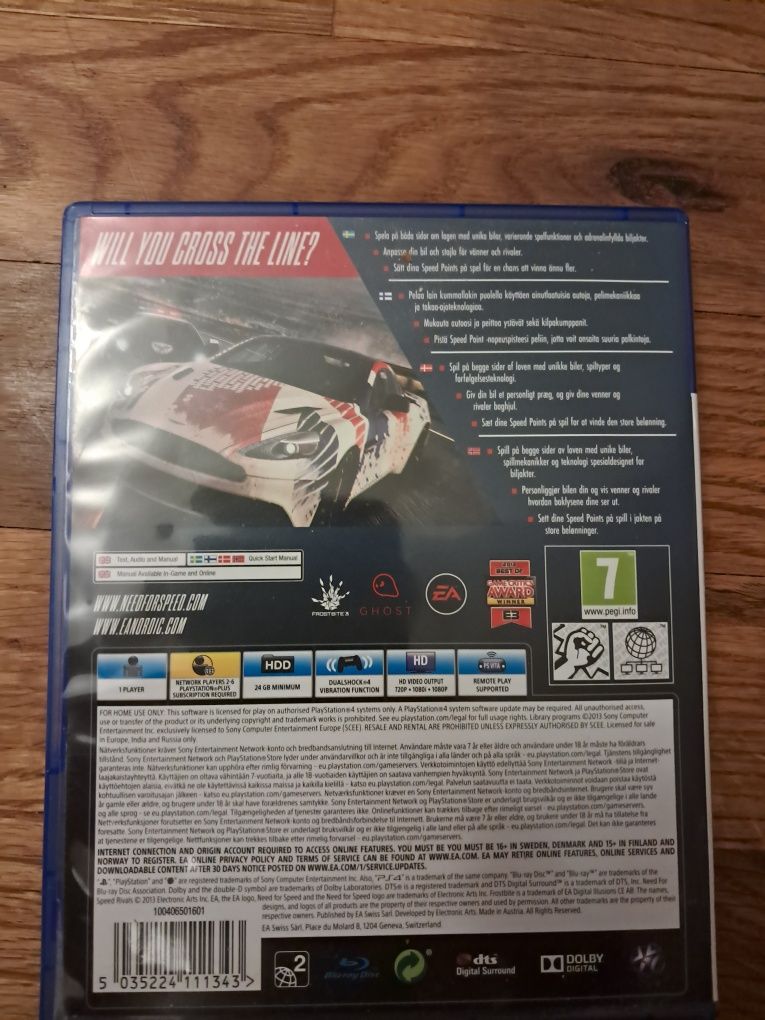 Need For Speed Rivals PlayStation 4