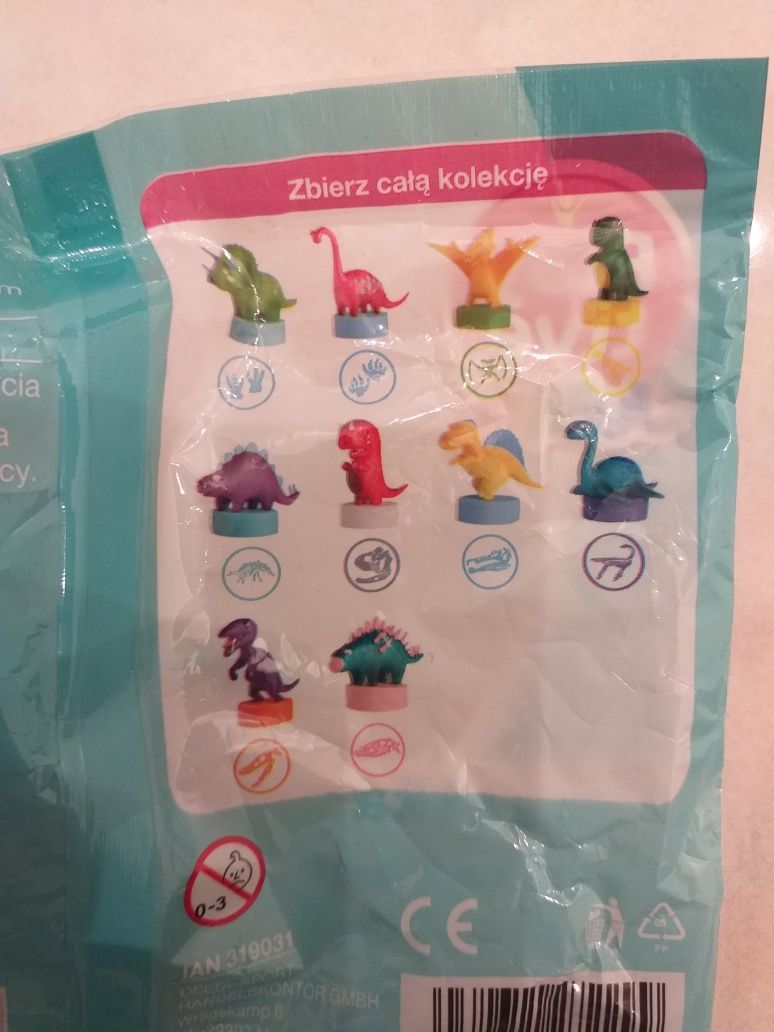 Dinozaury Lidla Pterodaktyl pieczatka dzieci Playtive junior