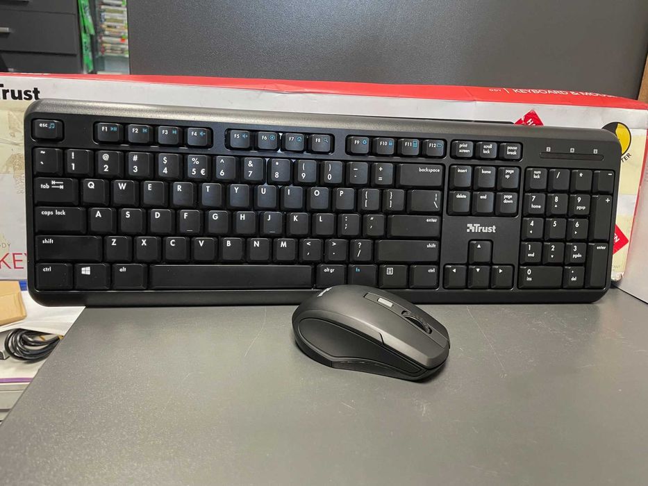Klawiatura i mysz bezprzewodowa Trust 23942 ODY Wireless Silent