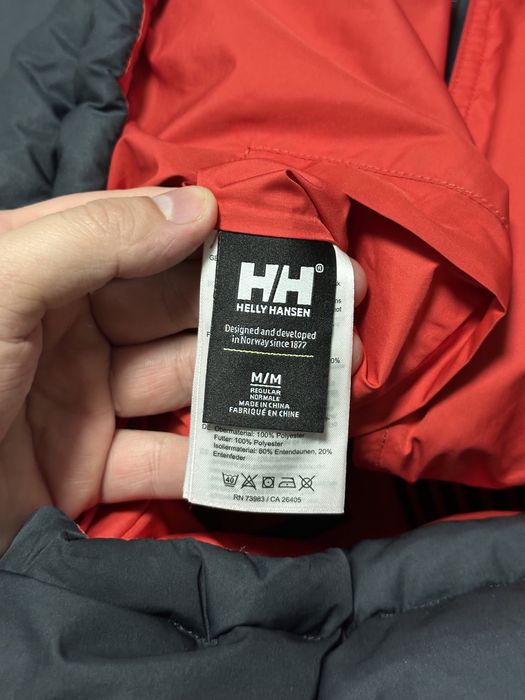 Пуховик двух сторонні Helly & Hansen Розмір М jaket