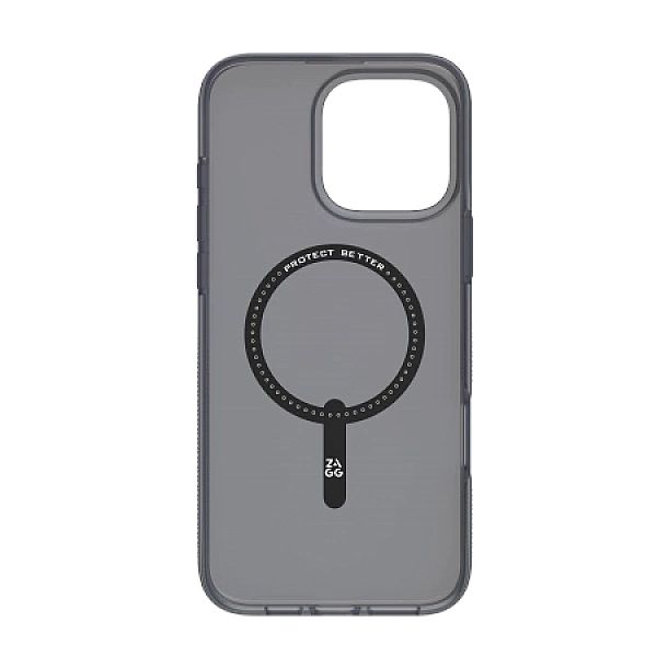 Etui ZAGG Milan Snap z MagSafe do iPhone 16 Pro Max - zielono-fioletow