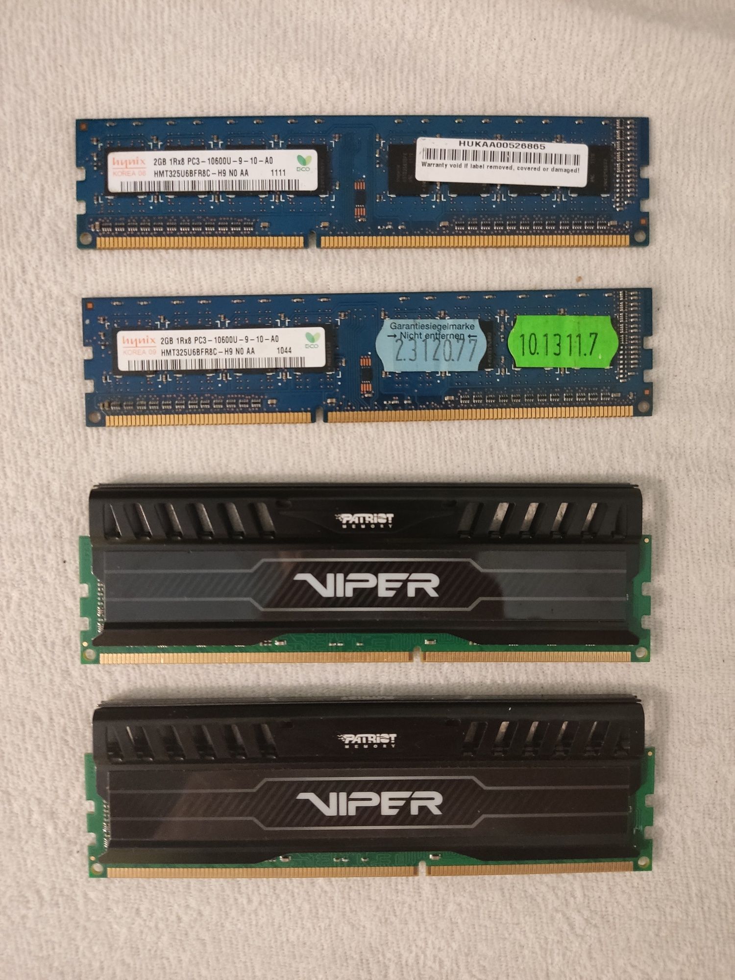 Pamięć RAM DDR3 Viper Patriot 2x4GB