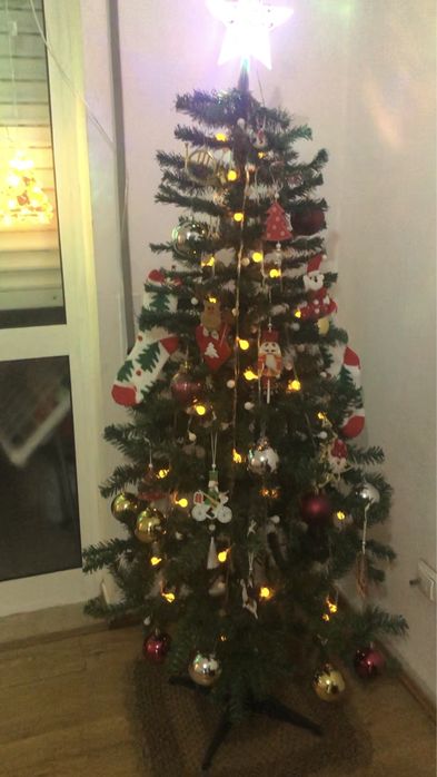 Árvore de Natal 1,80 Completa!