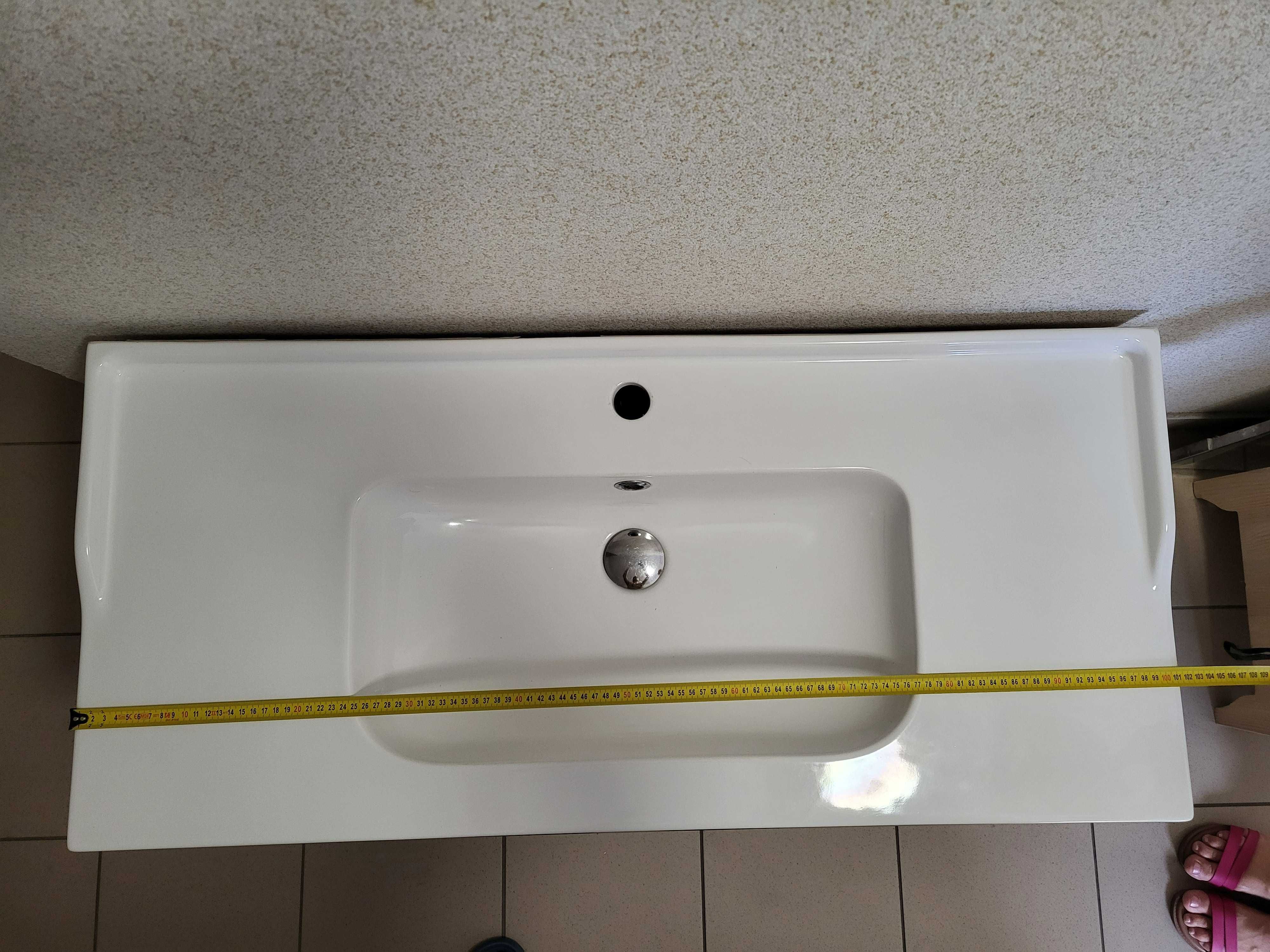 Szafka z umywalką 100x46 i korkiem Klik-Klak