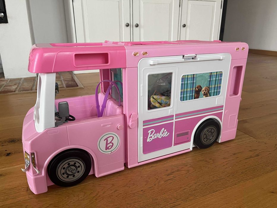Kamper Barbie różowy