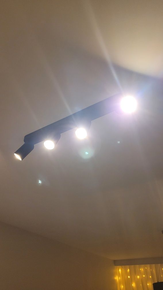 Listwa reflektorowa Pongee czarna GU10 Philips