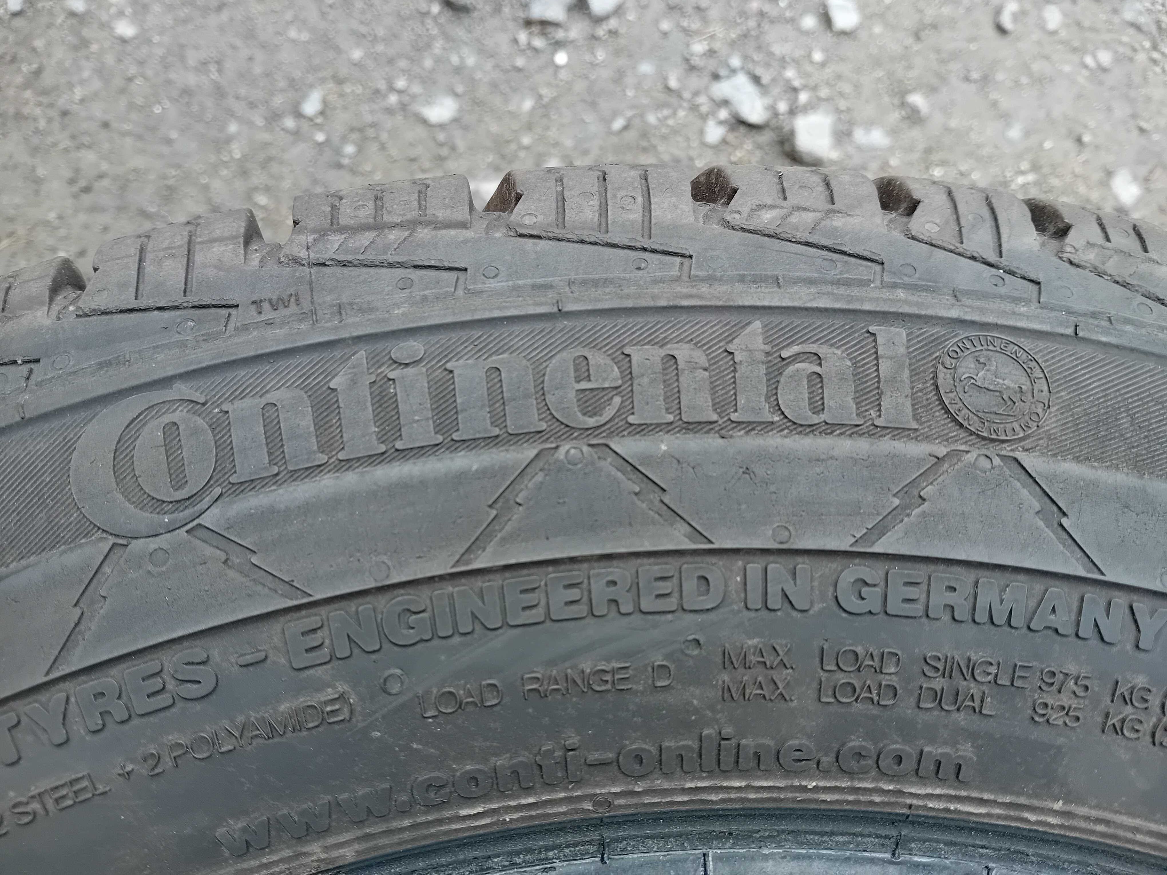 Opony BUS 205/65/16C Continental 9mm 19 rok F-VAT
