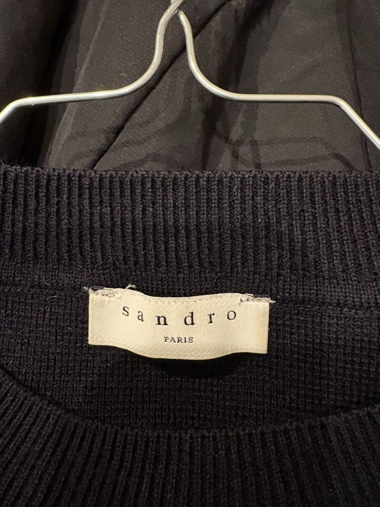 Swetr wełna Sandro rozmiar M