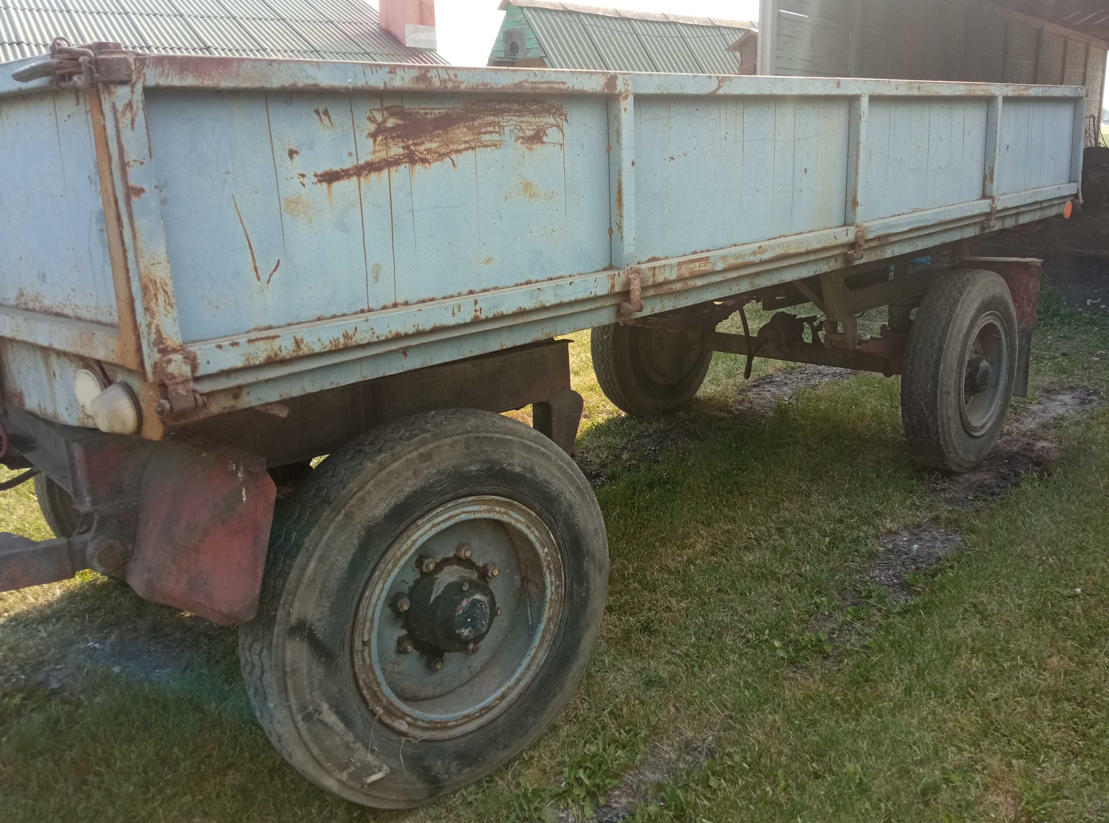 Przyczepa Autosan D50 sztywna 6t.