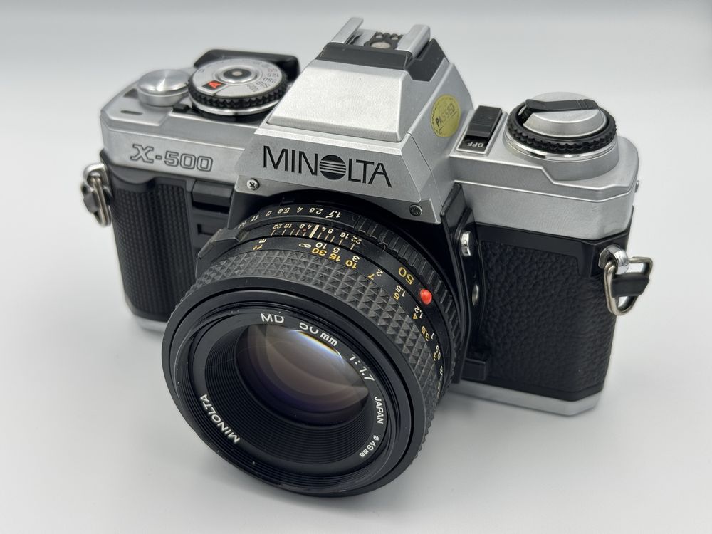 Minolta x500 z rokkorem 50 1.7 bdb stsn po serwisie