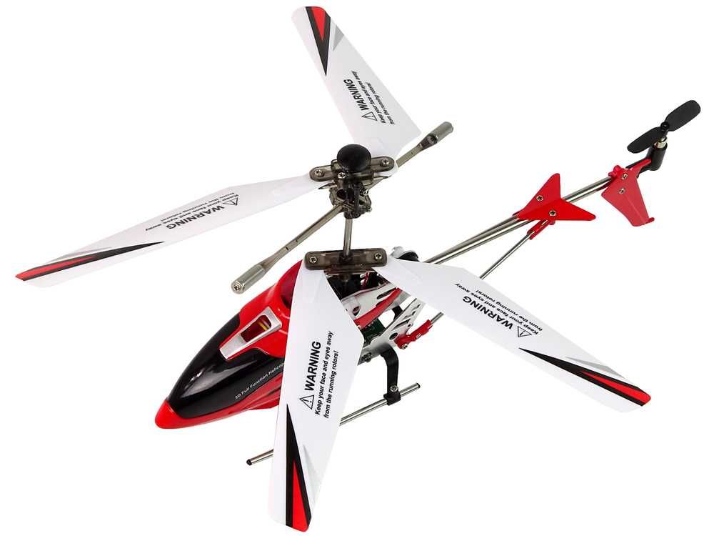 Helikopter SYMA S107H Zdalnie Sterowany 2,4G Czerwony dla dzieci 8+