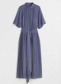 H&M elegancka plisowana sukienka NOWA L/XL