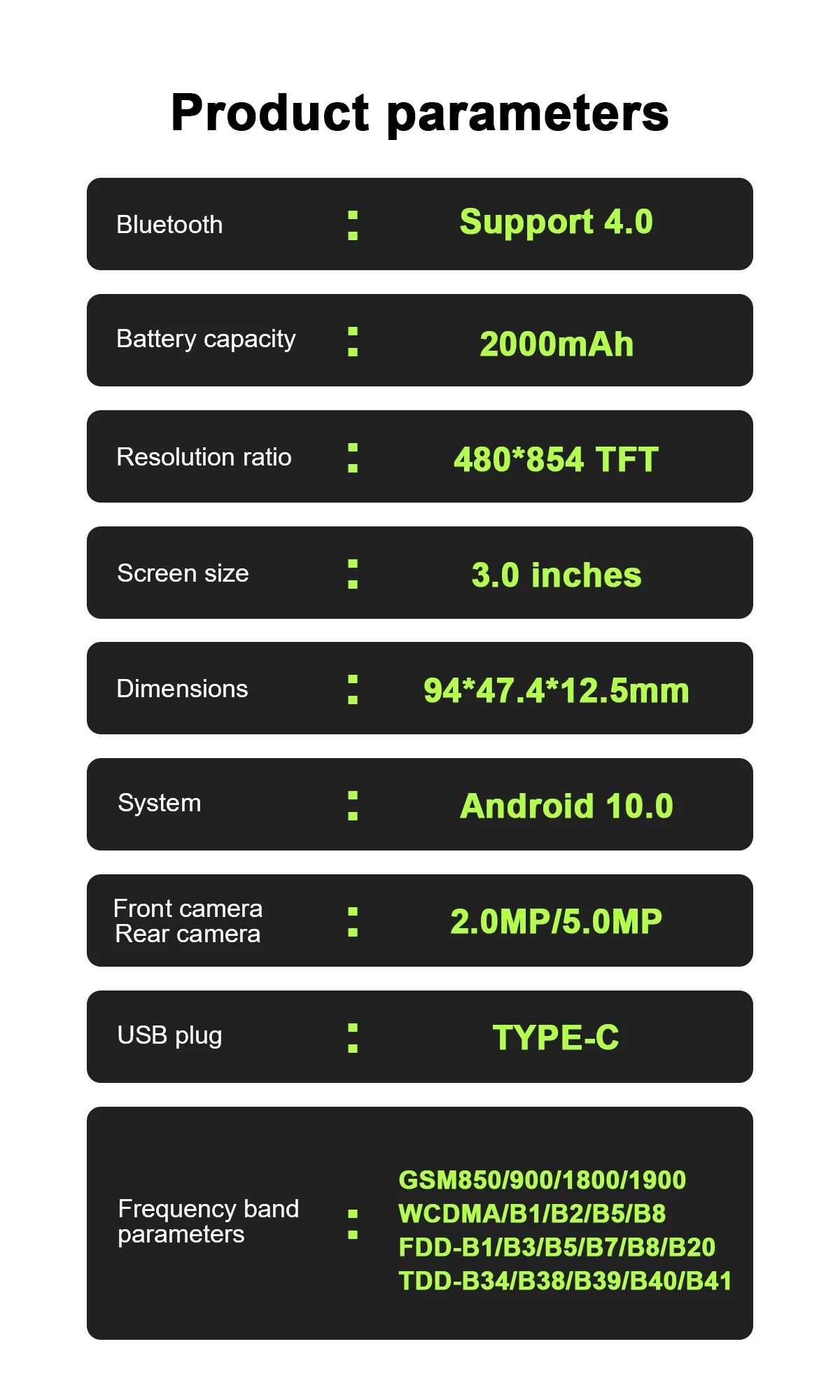 Мини смартфон SERVO KING 9000 2 dual SIM