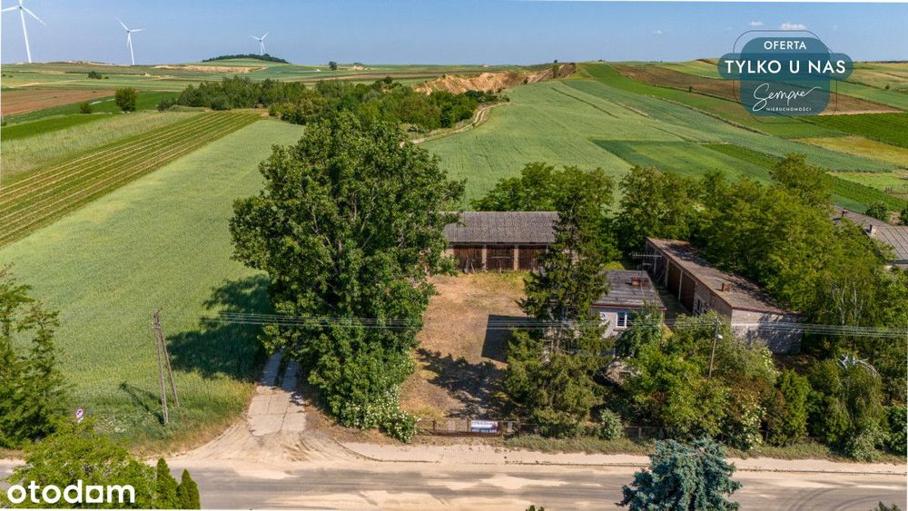 Przestronna posiadłość wiejska na 1,7 ha ziemi