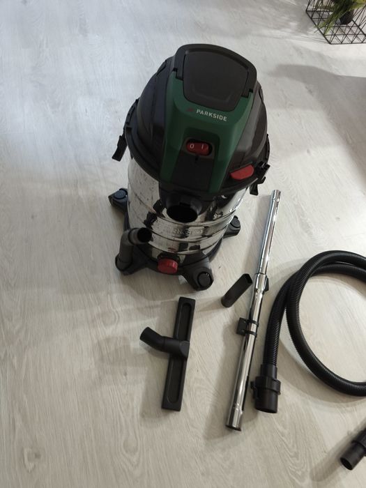 Aspirador pó e líquidos 25 litros parkside