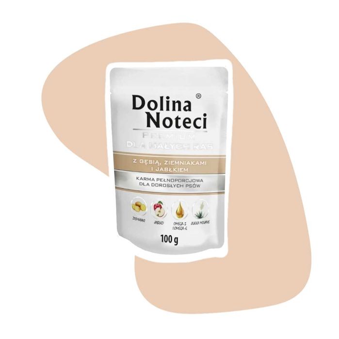 Dolina Noteci Małe Rasy Gęś ziemniaki jabłka 10x100g