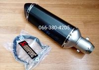 Выхлоп прямоток глушник Акрапович глушитель Akrapovic Alfa Эндуро ktm