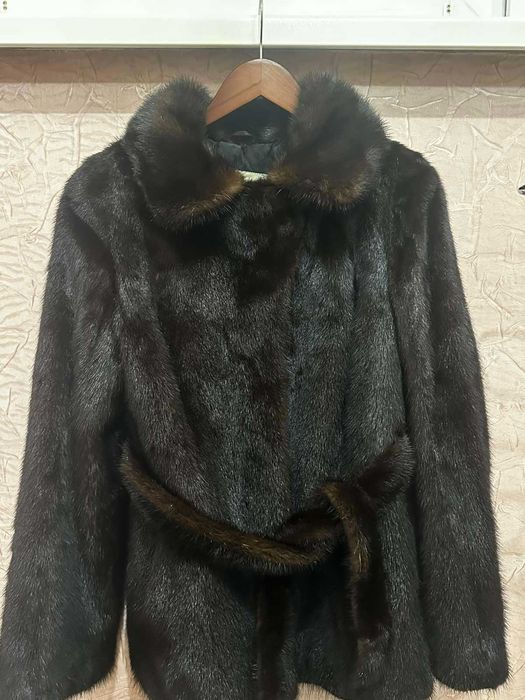 Норковий полушубок автоледі шуба