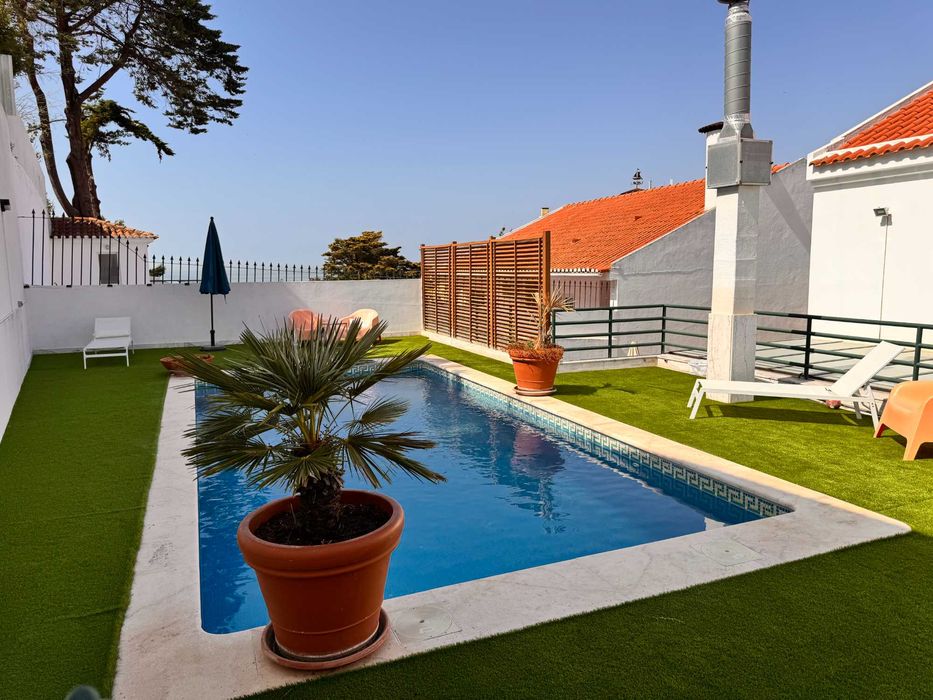 Suite em moradia com piscina nos Jardins da Parede
