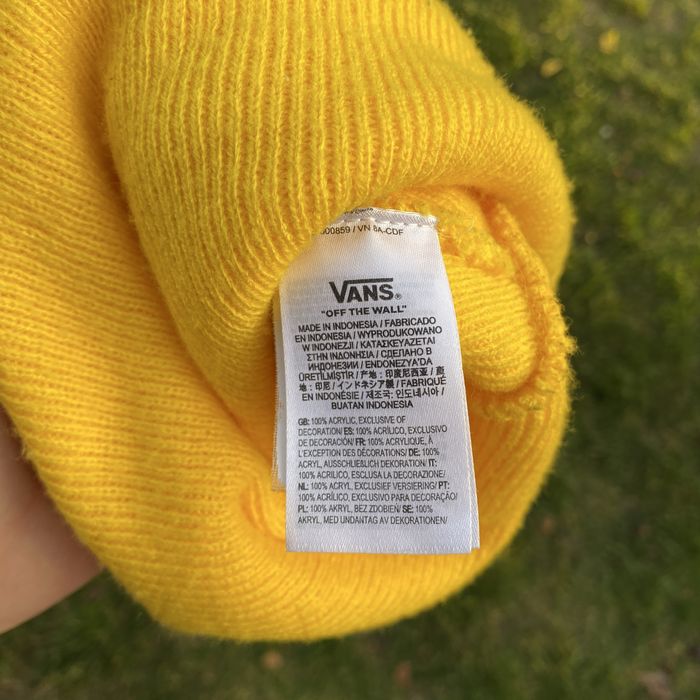 Шапка Vans жовта