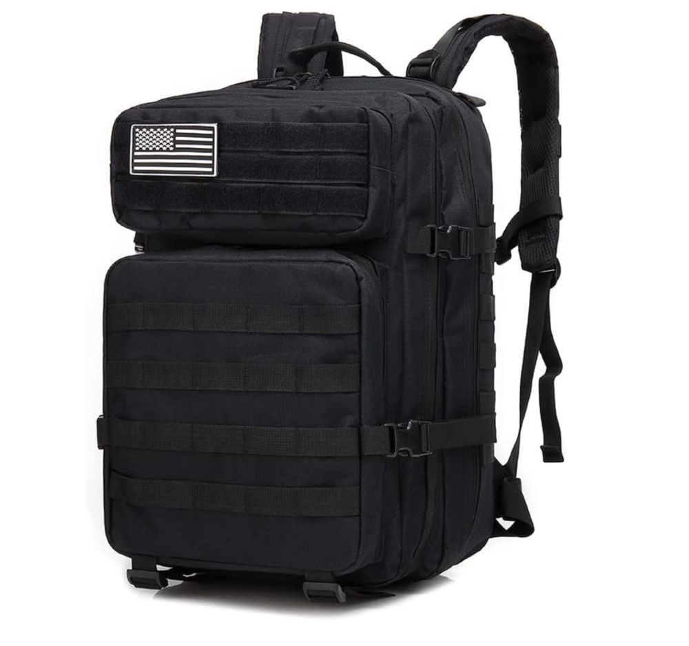 Mochila tática militar, 45 L grande capacidade mochila Crossfit