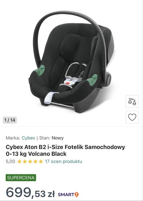 Fotelik samochodowy / nosidełko