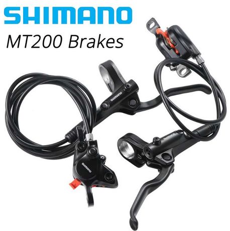 Тормоз гидравлический Shimano MT200 передний+задний