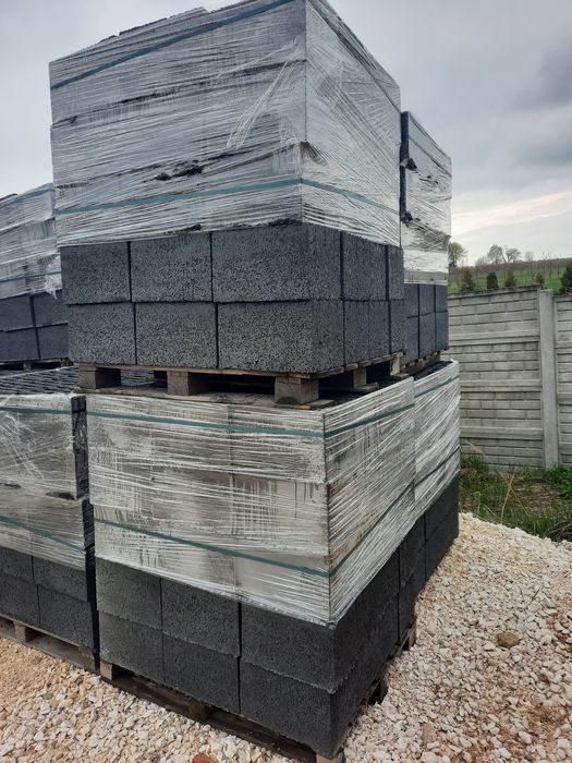 Pustak zuzlowy 24x24x38 ALFA // Pustak betonowy