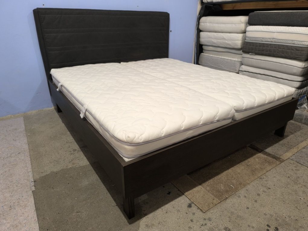 Łóżko 180x200 Ikea Oppland + Materac H3/H4 SOLIDNE Gratis w GW DOSTAWA