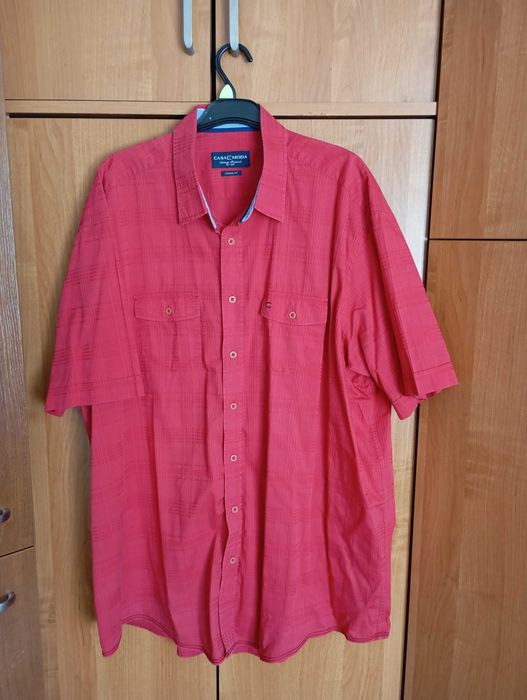 Koszula męska z krótkim rękawem XXL