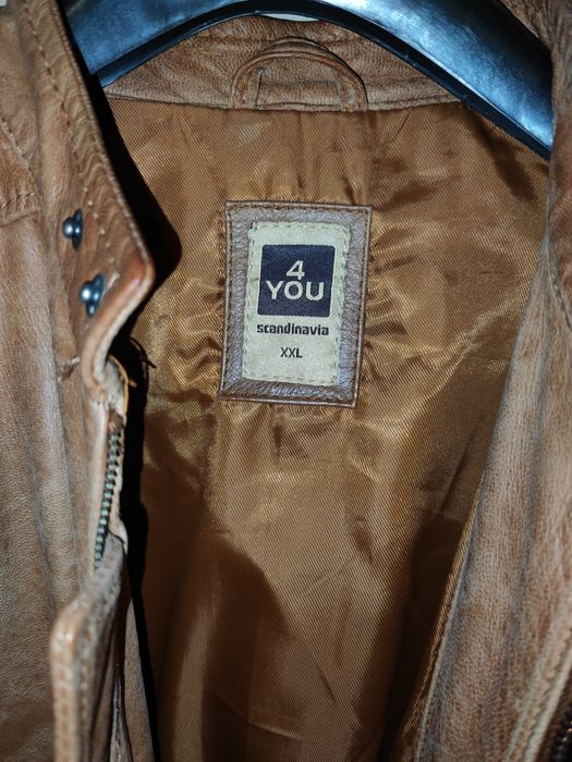 Kurtka skórzana 4YOU rozmiar XXL