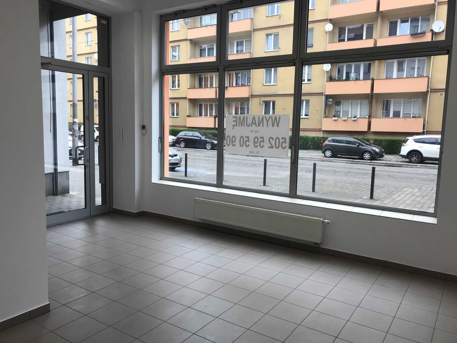 lokal usługowy ul Kościuszki jasny czysty przestronny