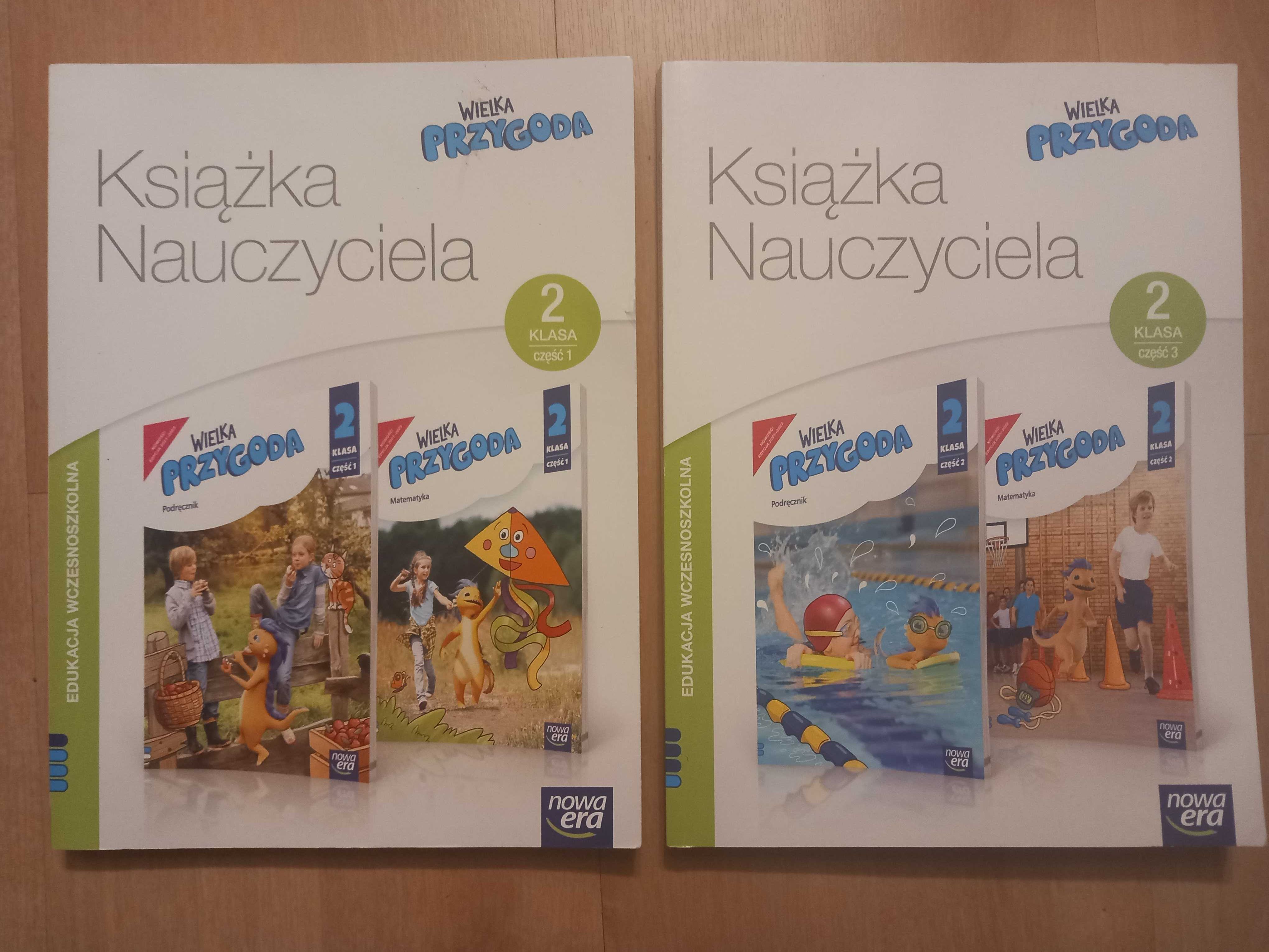 Wielka przygoda książka nauczyciela klasa 2 część 1 i 3