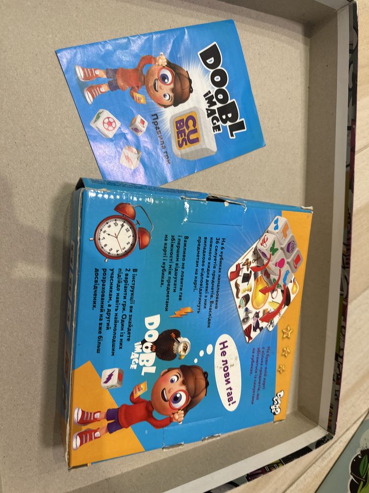 Doobl image cubes dobble настільна гра добл