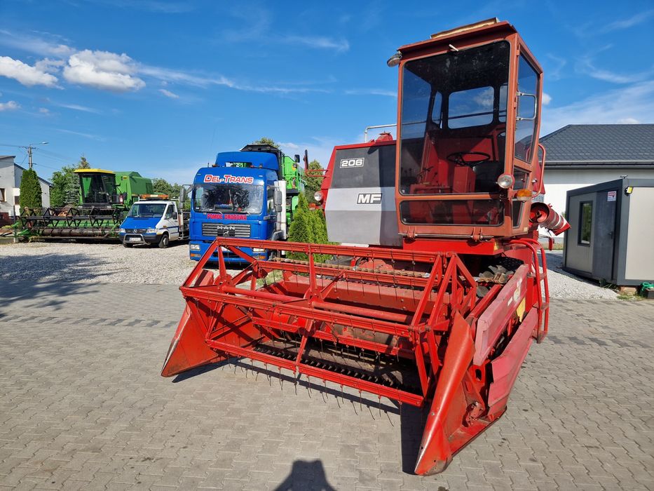 Kombajn zbożowy  MF 206