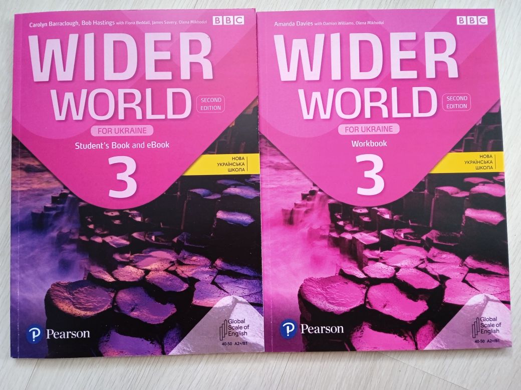 Wider world 3 НУШ second edition students book workbook