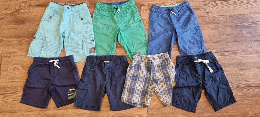 Spodenki zestaw 7 sztuk cool club H&M roz.116