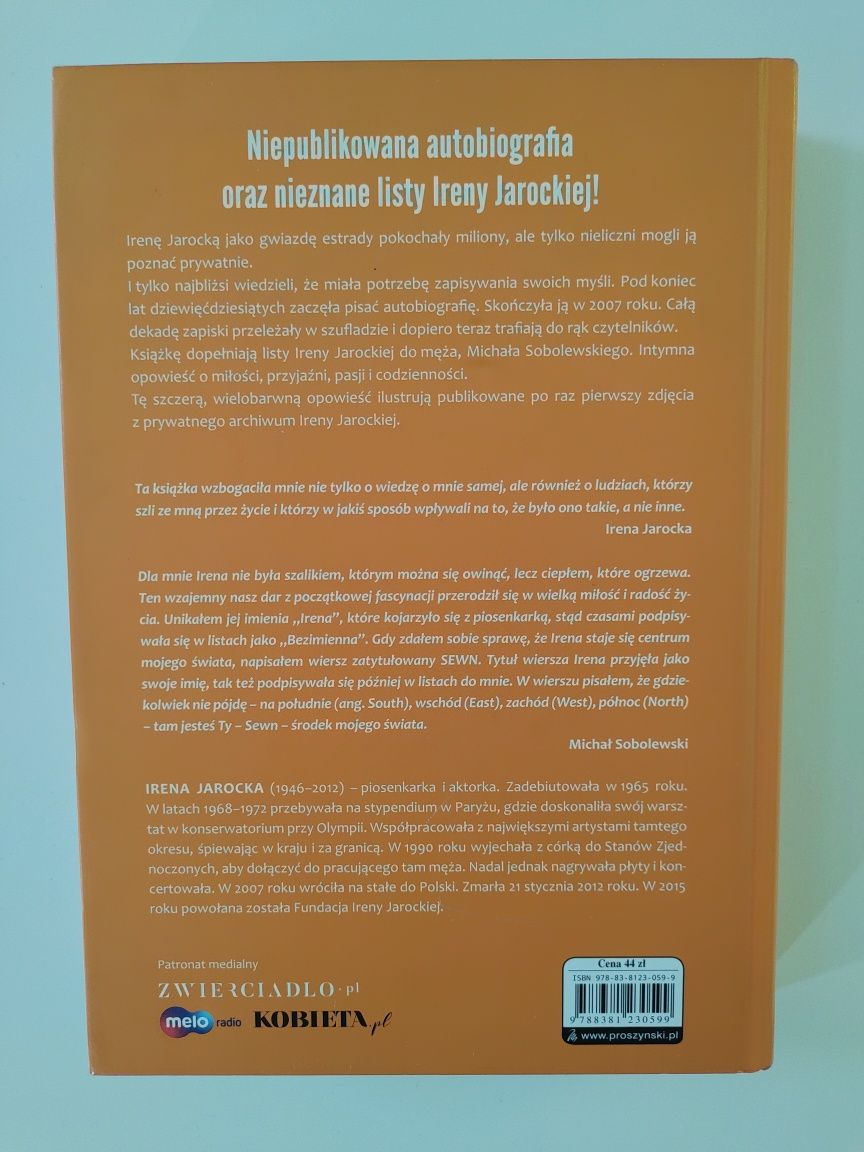 Irena Jarocka „Nie wrócą te lata. Autobiografia i listy do męża”