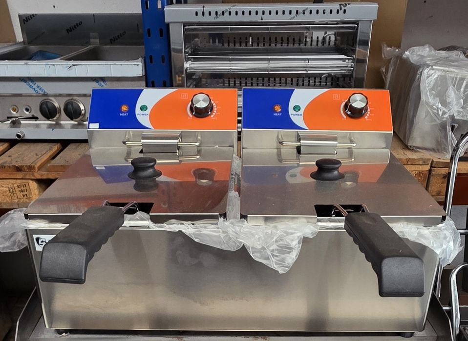 Fritadeira 6+6 ltrs monofasica