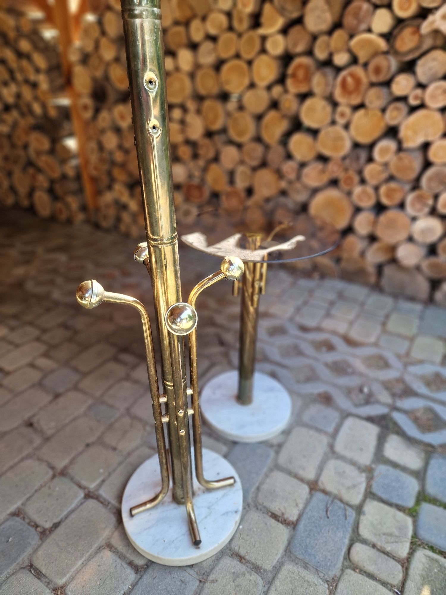 Stylowy wieszak + stolik