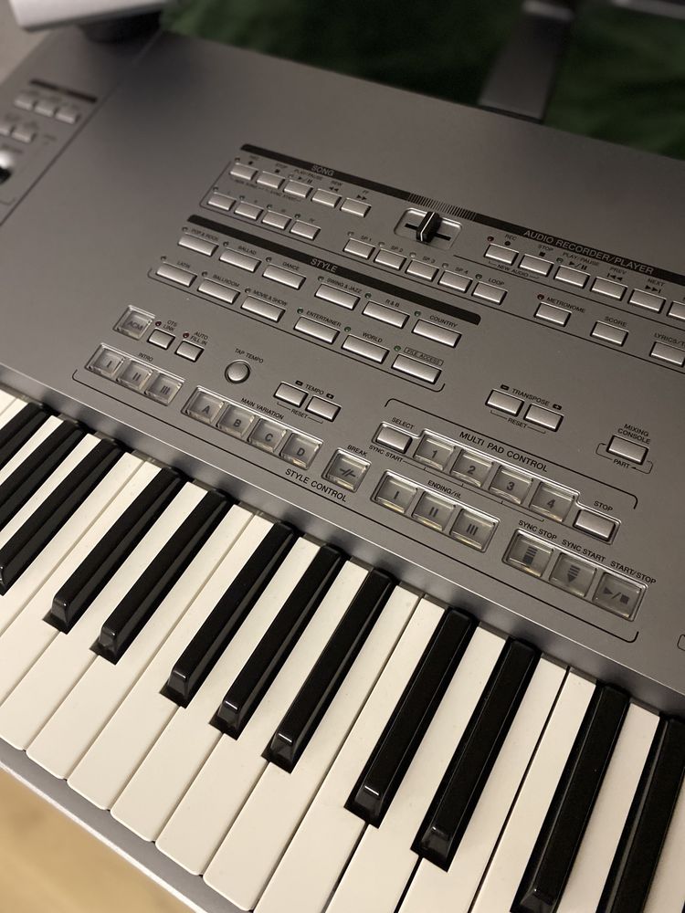 Yamaha tyros 5 синтезатор